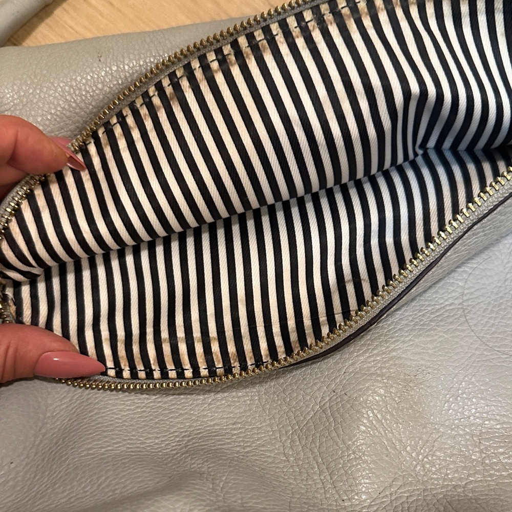 Kate Spade Light Blue Gray Shoulder or Crossbody Bag - Picture 3 of 16